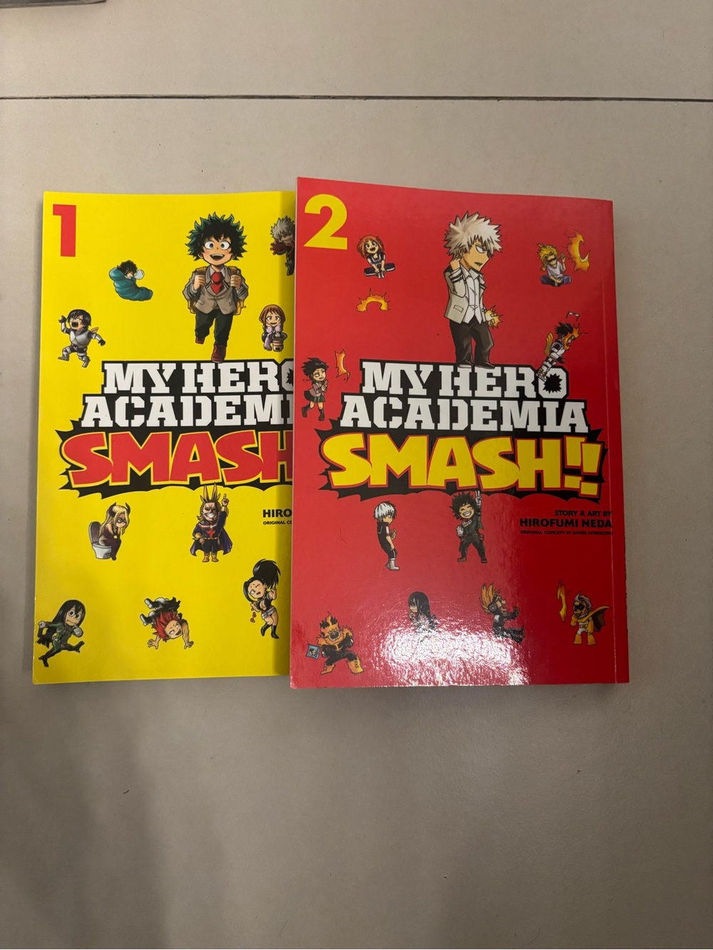 My Hero Academia  Smash! Volumes 1-2 - Red & Yellow Collector Set